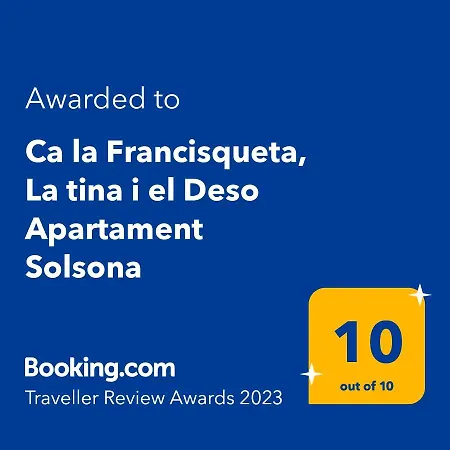 شقة Ca La Francisqueta, La Tina I El Deso *