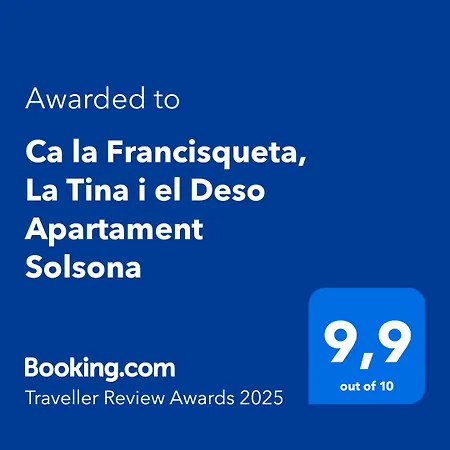 Ca La Francisqueta, La Tina I El Deso شقة